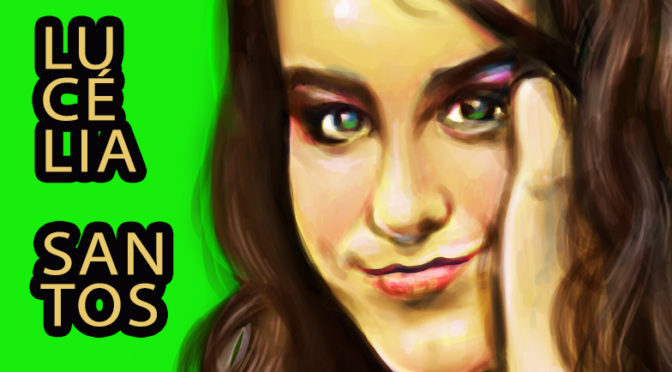 Desenhando a atriz lucélia santos